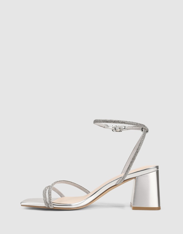 Verali - Strawberry Block Heel Sandals