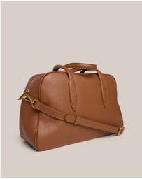 VESTIRSI - Vera Cognac Medium Bowler Bag