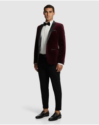 yd. - Milan Velvet Tuxedo Jacket