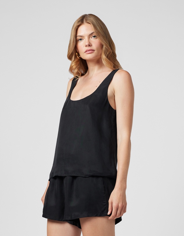 MVN - Pepperwood Cupro Top