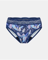 Modibodi - Sensual Hi Waist Period Bikini Moderate Absorbency