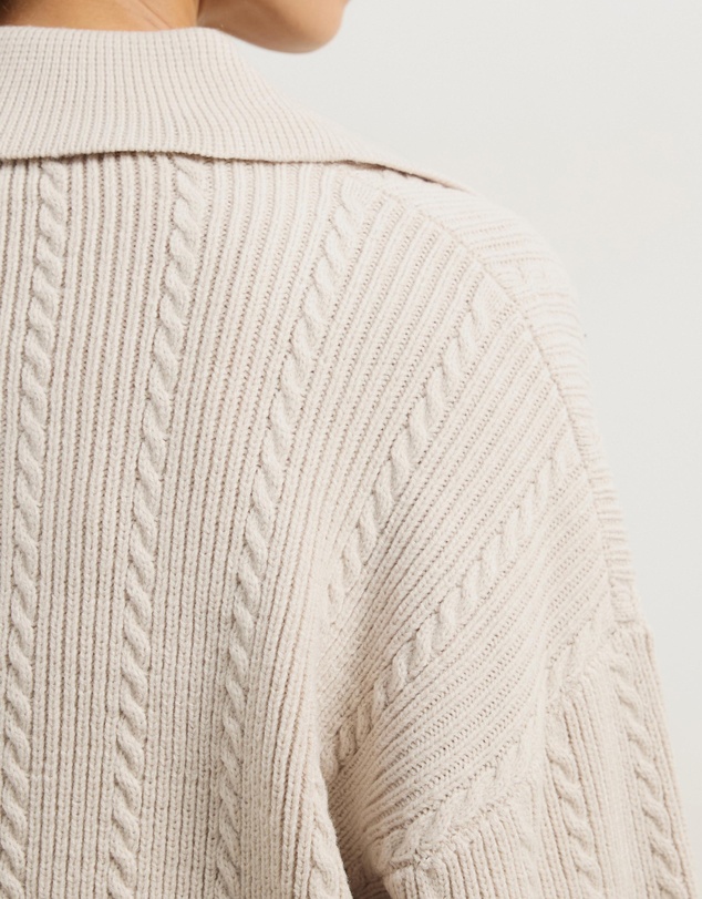 Atmos&Here - Nia Textured Knit Cardigan