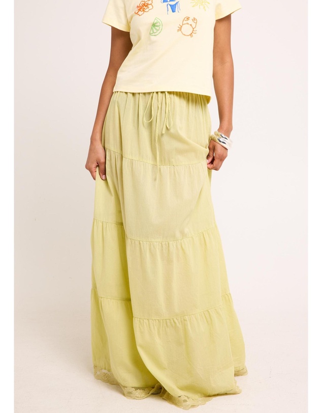 Subtitled - Provence Maxi Skirt