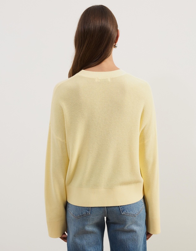 Atmos&Here - Organic Cotton Relaxed Crew Knit