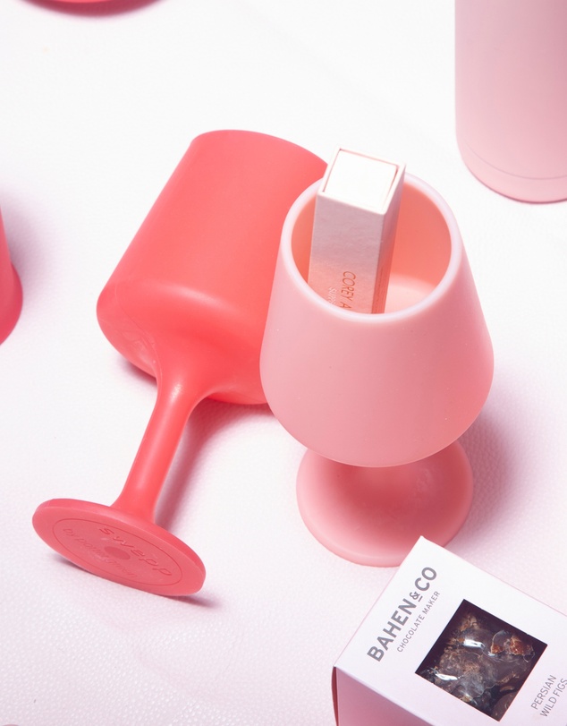 porter green - swepp silicone unbreakable wine glasses