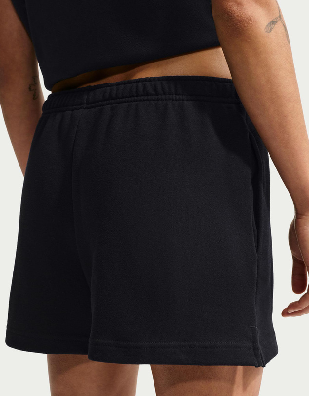 Nike - Studio Fleece Lightweight French Terry Mid-Rise Shorts