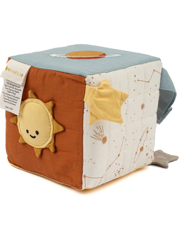 Fabelab - Fabric Cube - Space, 12 cm