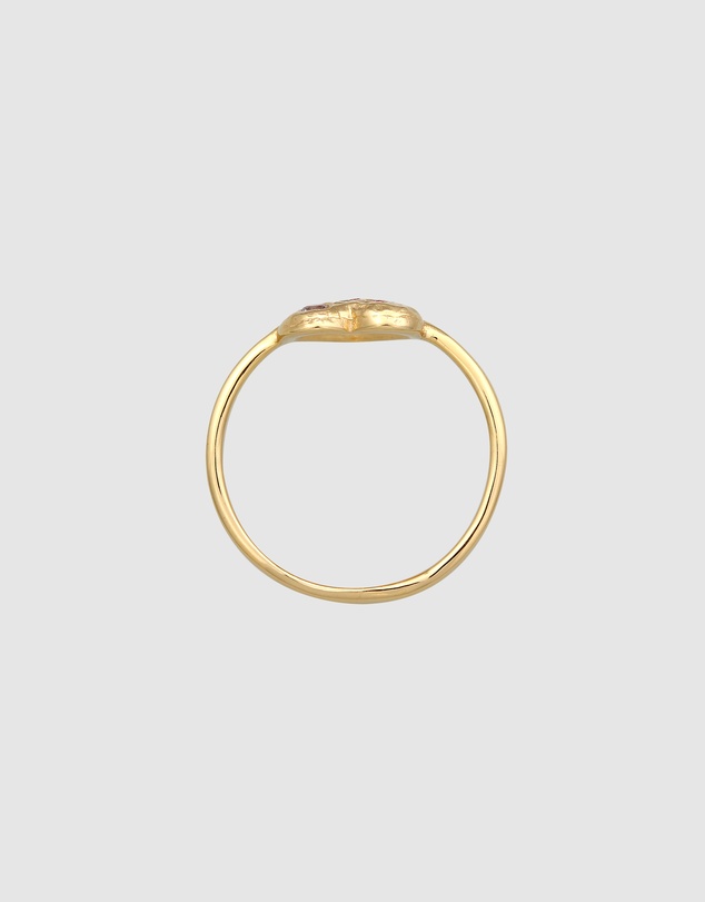 Haze & Glory - ICONIC EXCLUSIVE - Heart Ring - 9K Solid Gold