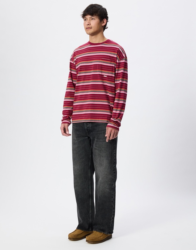 Sunflower - Stripe LS Pocket Tee