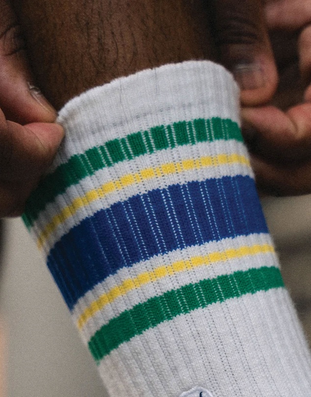 Swanky Socks - White Seleção Slik