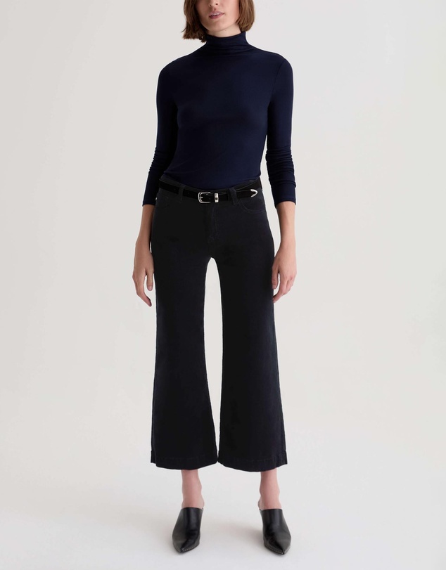 AG Adriano Goldschmied - Saige Wide Leg Crop Jeans