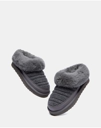 EVERAU - Australian Shepherd Ugg Gathera Cow Suede Upper UGG Boots