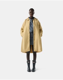 Hunter - Women’s Originals Rain Mac in Warm Sand
