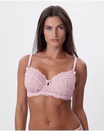 Bras N Things - Bethany Full Cup Underwire Bra - Light Pink