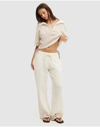 Cotton On Body - Woven Wide Leg Beach Pants