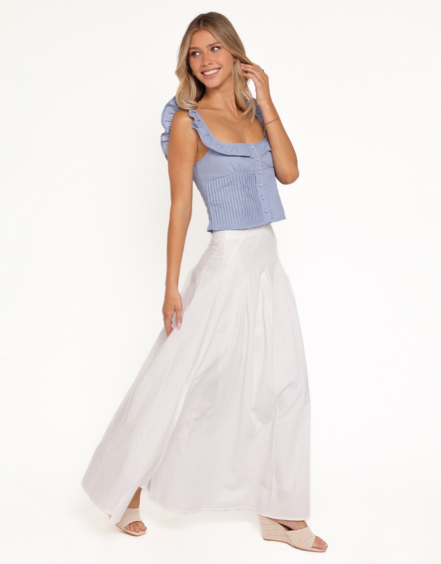 Petal & Pup - Zoey Maxi Skirt - White