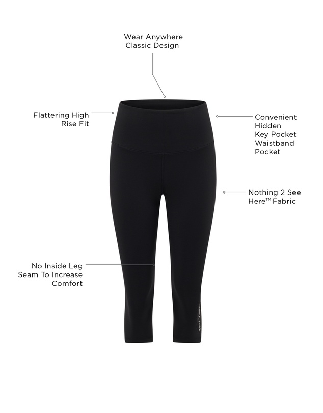 Lorna Jane - Lotus No Chafe 3/4 Leggings