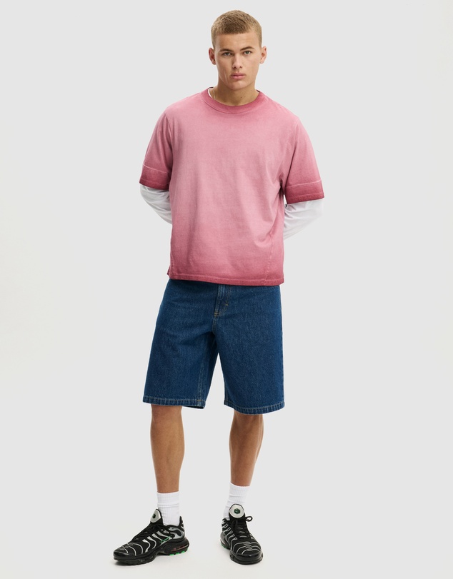 Cotton On - Baggy Denim Shorts