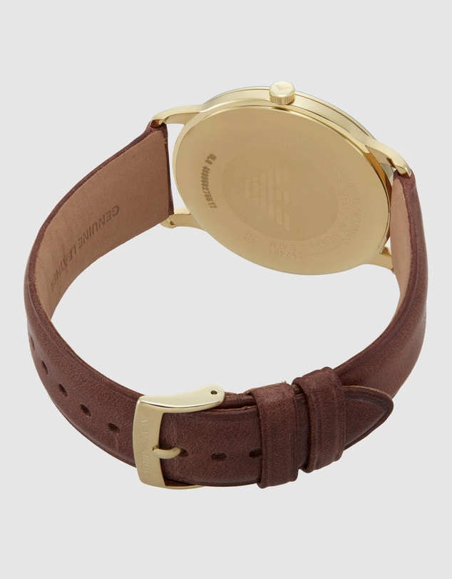 Emporio Armani - Brown Analogue Watch