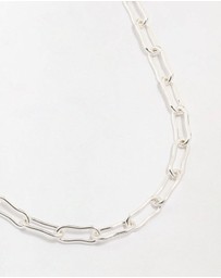 Lovisa - Silver Plated Mixed Link Necklace