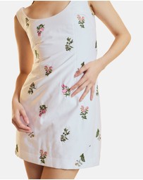 Cynthia Rowley - Embroidered Mini Dress
