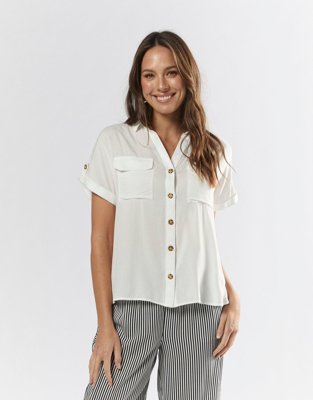 Vero Moda - Bumpy Buttoned Shirt