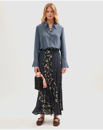 Rixo - Gracella Skirt Kimmie Dot Mix