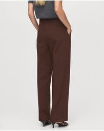 M.N.G - High-Waist Straight Trousers