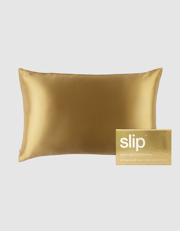 Slip - Queen Silk Pillowcase Invisible Zipper Closure