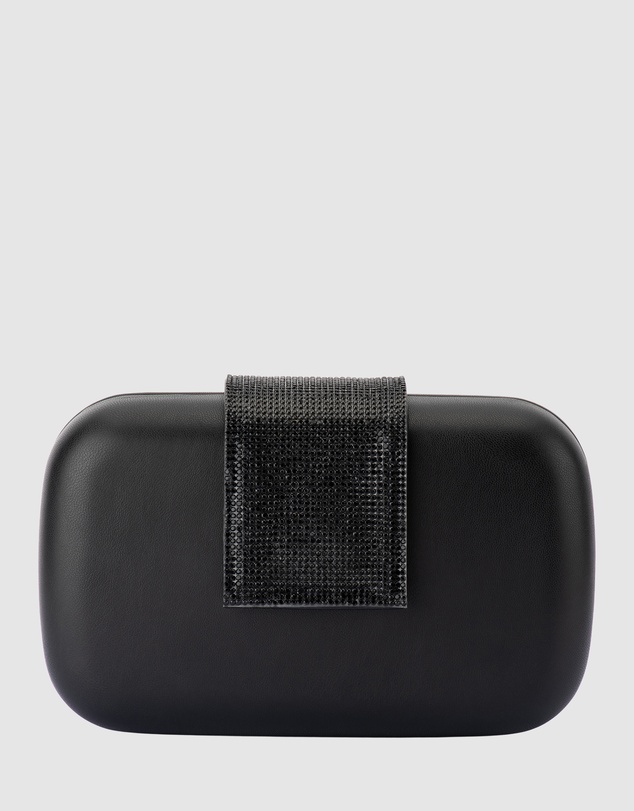 Olga Berg - Selene Crystal Tab Clutch