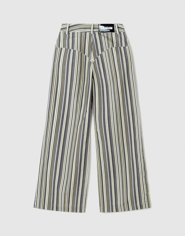 Laagam - Holly Corduroy Striped Pants