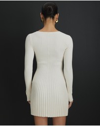 AERE - Organic Cotton Knit Mini Dress