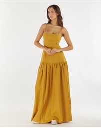 Amelius - Nathalie Linen Maxi Dress