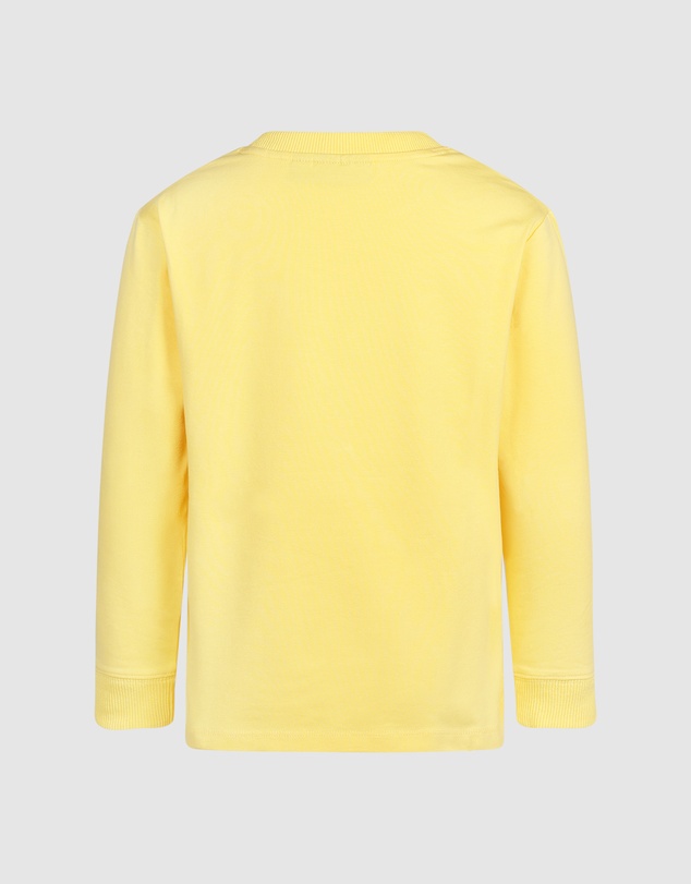 Rock Your Kid - Chill Out David Long Sleeve T-Shirt in Yellow