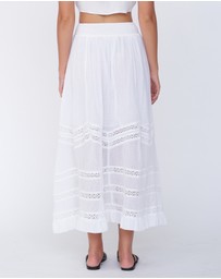 Amelius - Lacey Elasticated Skirt