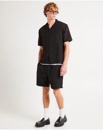 Arvust - Morrison Seersucker Shorts Sleeve Resort Shirt