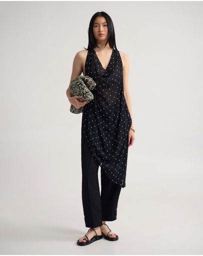 Black/Cream Spot