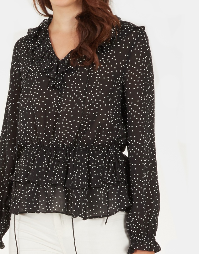 Amelius - Spotty Dotty Long Sleeve Top
