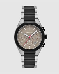 Armani Exchange - Two Tone Chronograph Watch