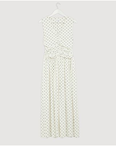White & Black Polka Dot