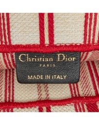 Pre-Loved by Azura Reborn - Pre-Loved dior Striped Textile Everyday Tote Bag for Versatile Use
