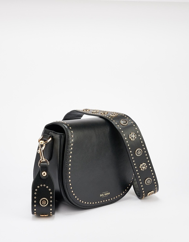 Sol Sana - Saddle Bag Black / Gold
