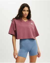 Cotton On Body Active - Cropped Graphic Sporty Tee
