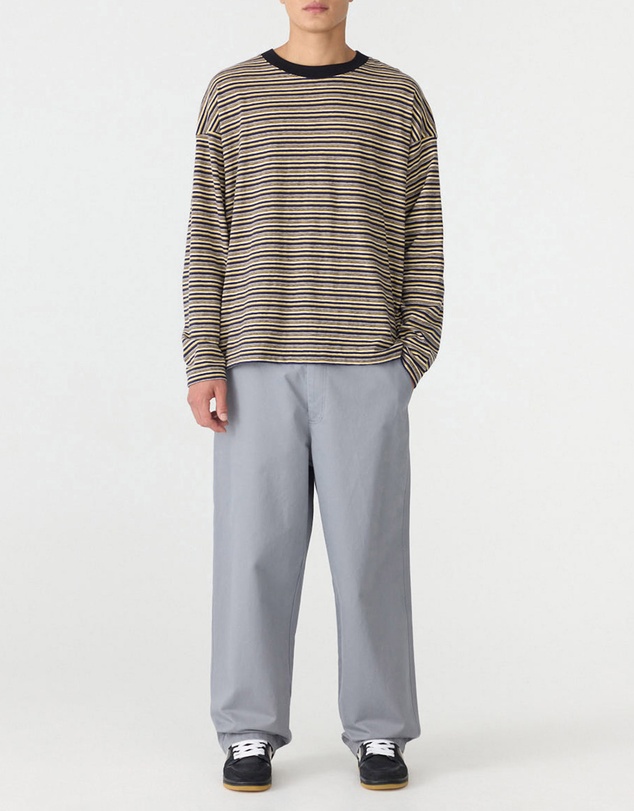Bassike - Vintage Stripe LS T-Shirt