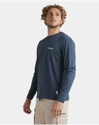 Quiksilver - Mens Sea Grass Long Sleeve Rash Vest