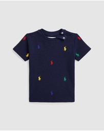 Polo Ralph Lauren - Polo Pony Cotton Mesh Tee - Babies