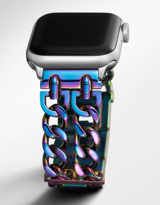 GUESS - Guess Apple Band -  Iridescent Chain 38-40mm