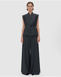 CAMILLA AND MARC - Ascent Wide Leg Side Pleat Pants