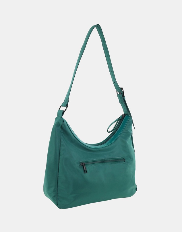 Pierre Cardin - Pierre Cardin Ladies Nylon Geometric Hobo Bag
