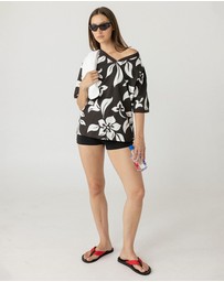 Pinky & Kamal - Hawaii Print Jersey